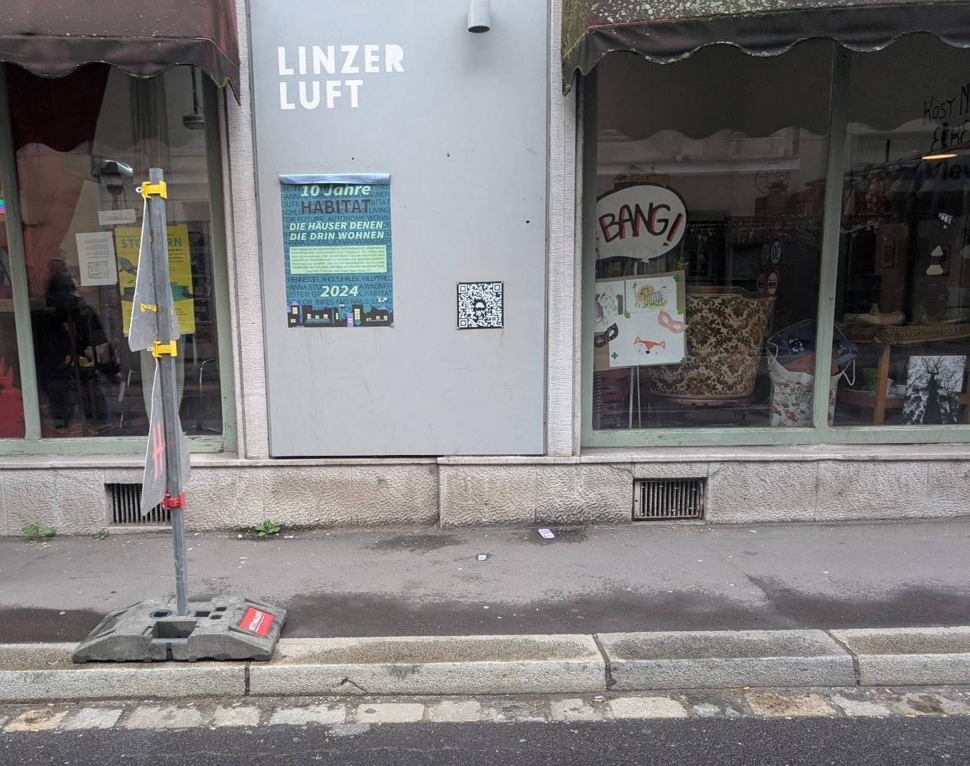 QR-Code Schaufenster